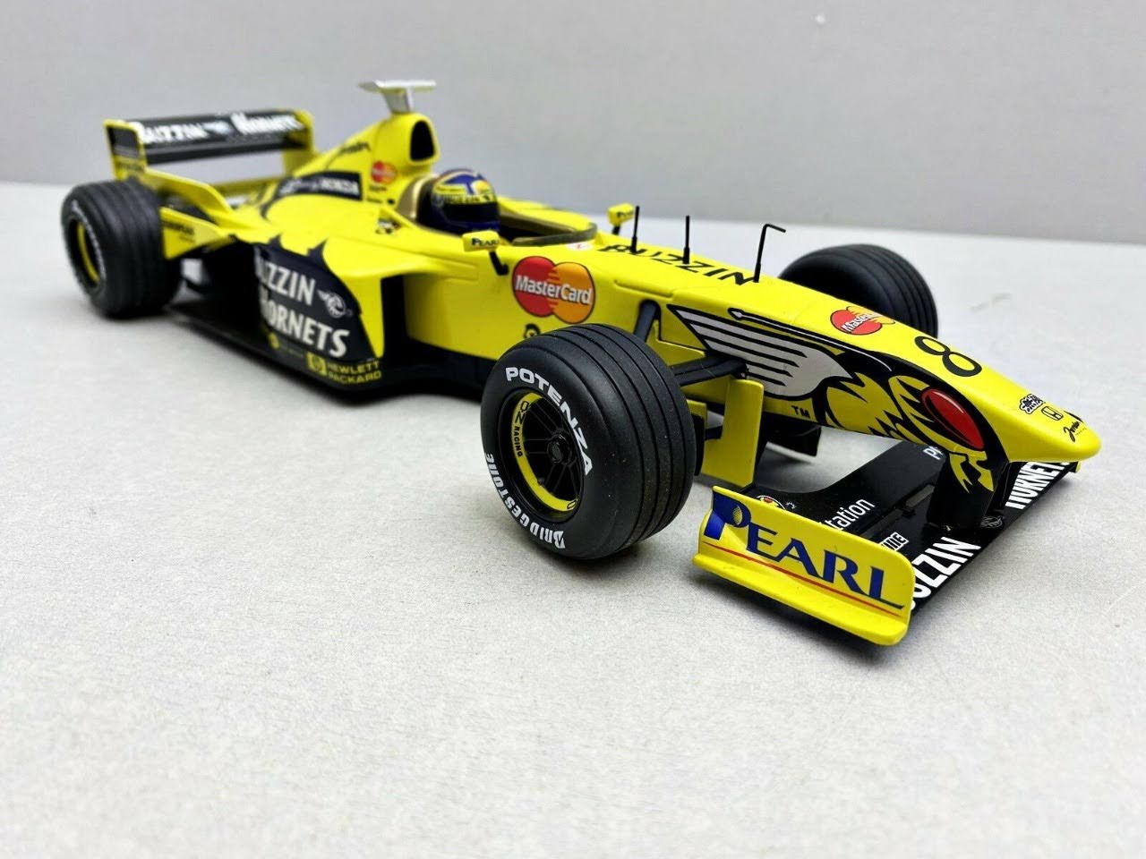 HEINZ-HARALD FRENTZEN 1999 JORDAN 199 1:18
